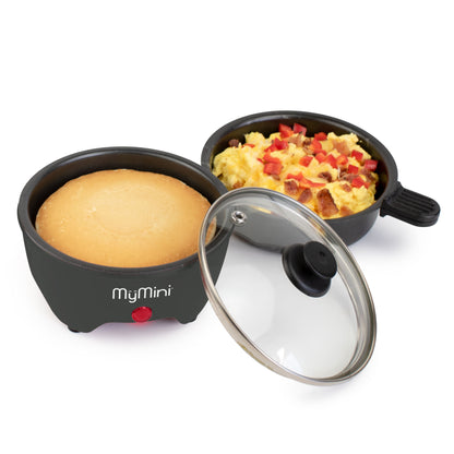 5-Inch Noodle Cooker, Ramen Cooker, & Electric Hot Pot, Blackberry